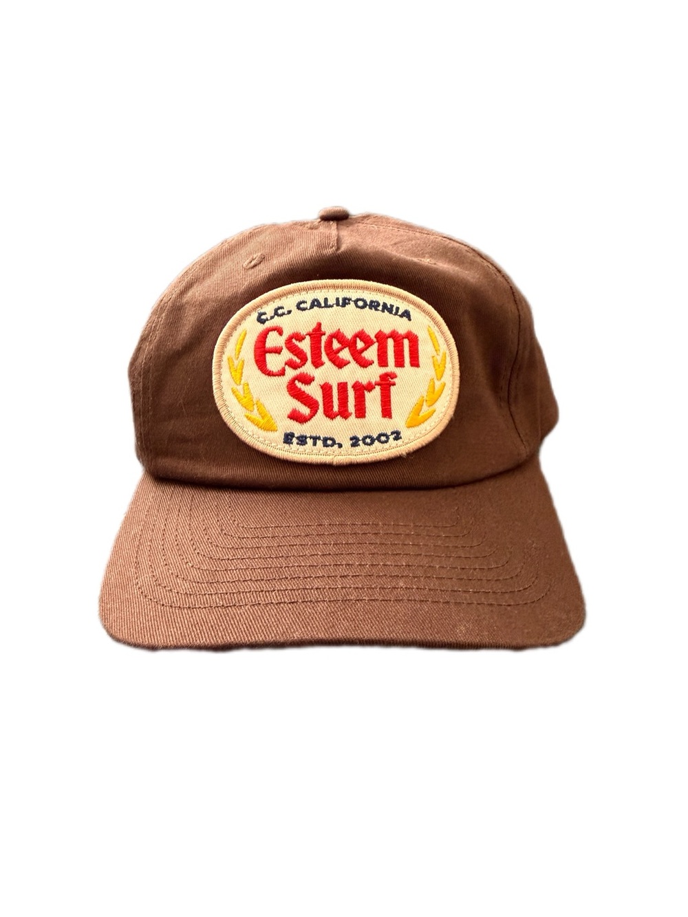 Esteem Surf Brown Baseball Cap